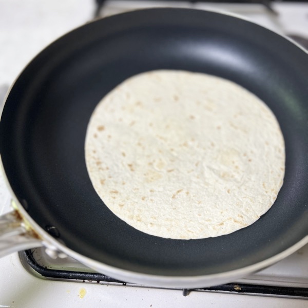 トルティーヤをカリッと